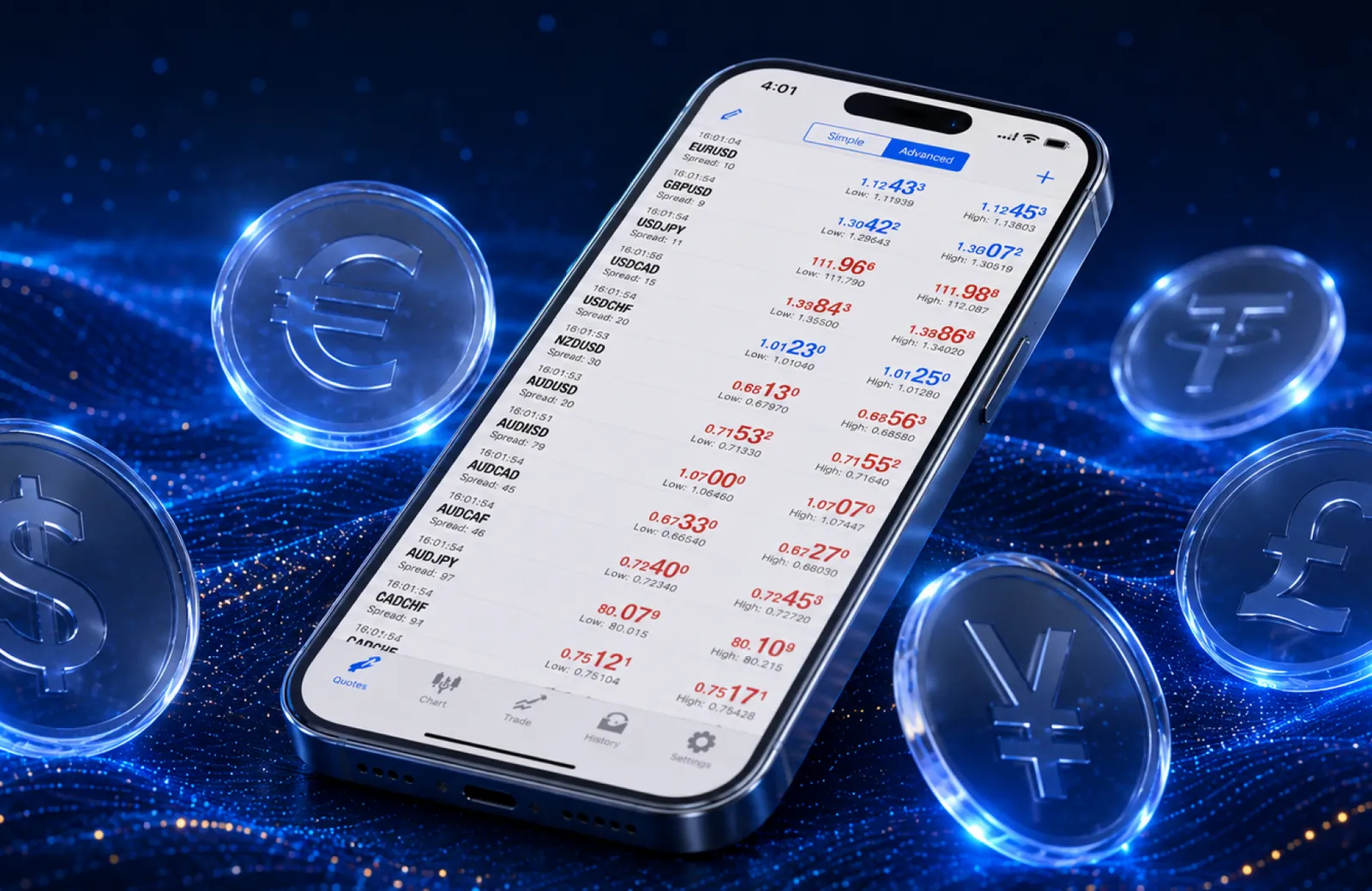 CG FinTech MetaTrader 4 平台概覽